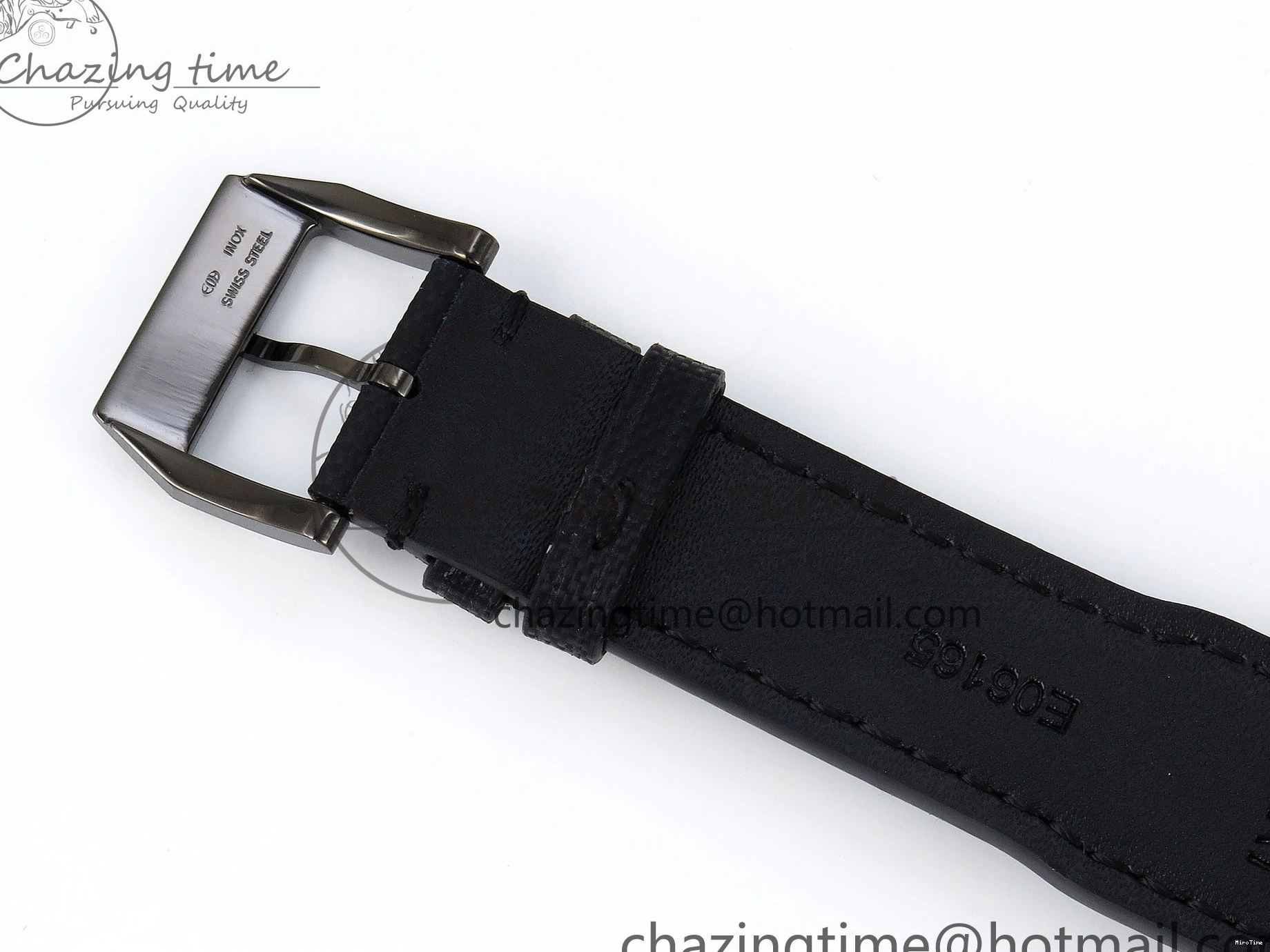 MIROTIME 0118 Pilot Black Ace BLSF 1:1 Best Edition White Lume Dial on Black Nylon Strap MIYOTA OnTrend 7021